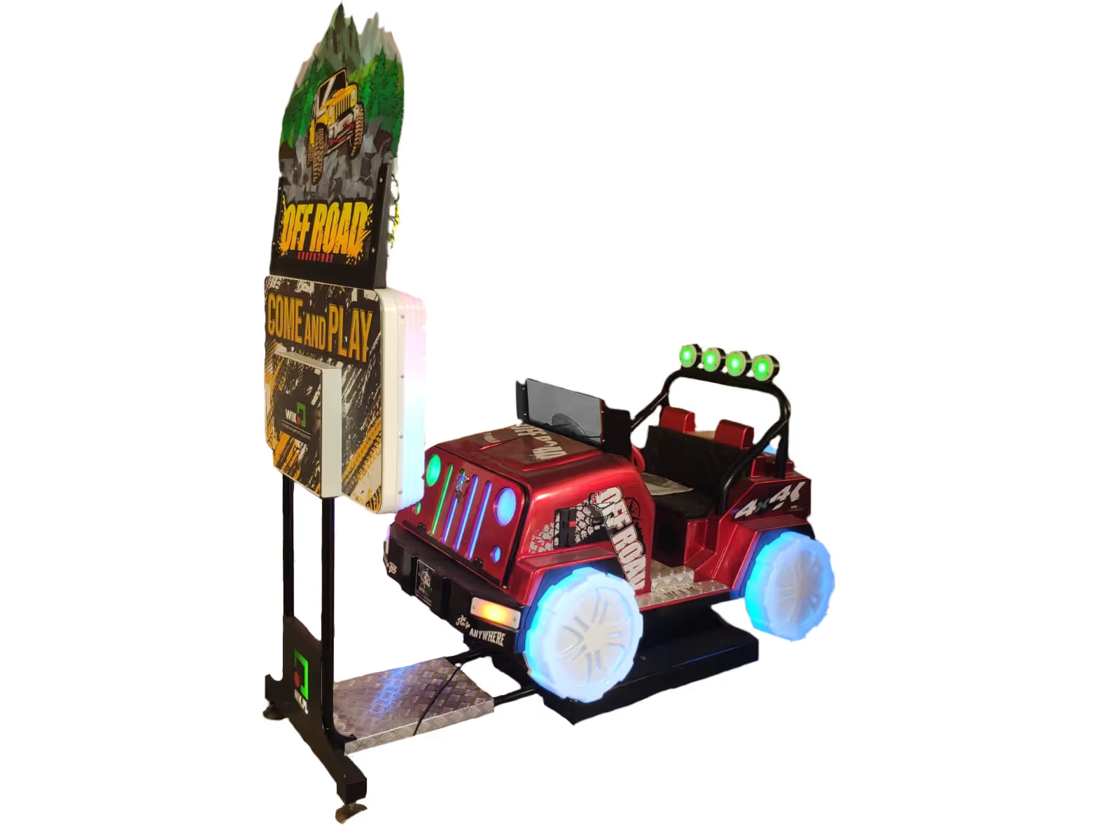 Carrito montable de monedas Jeep Off-Road, foto 2