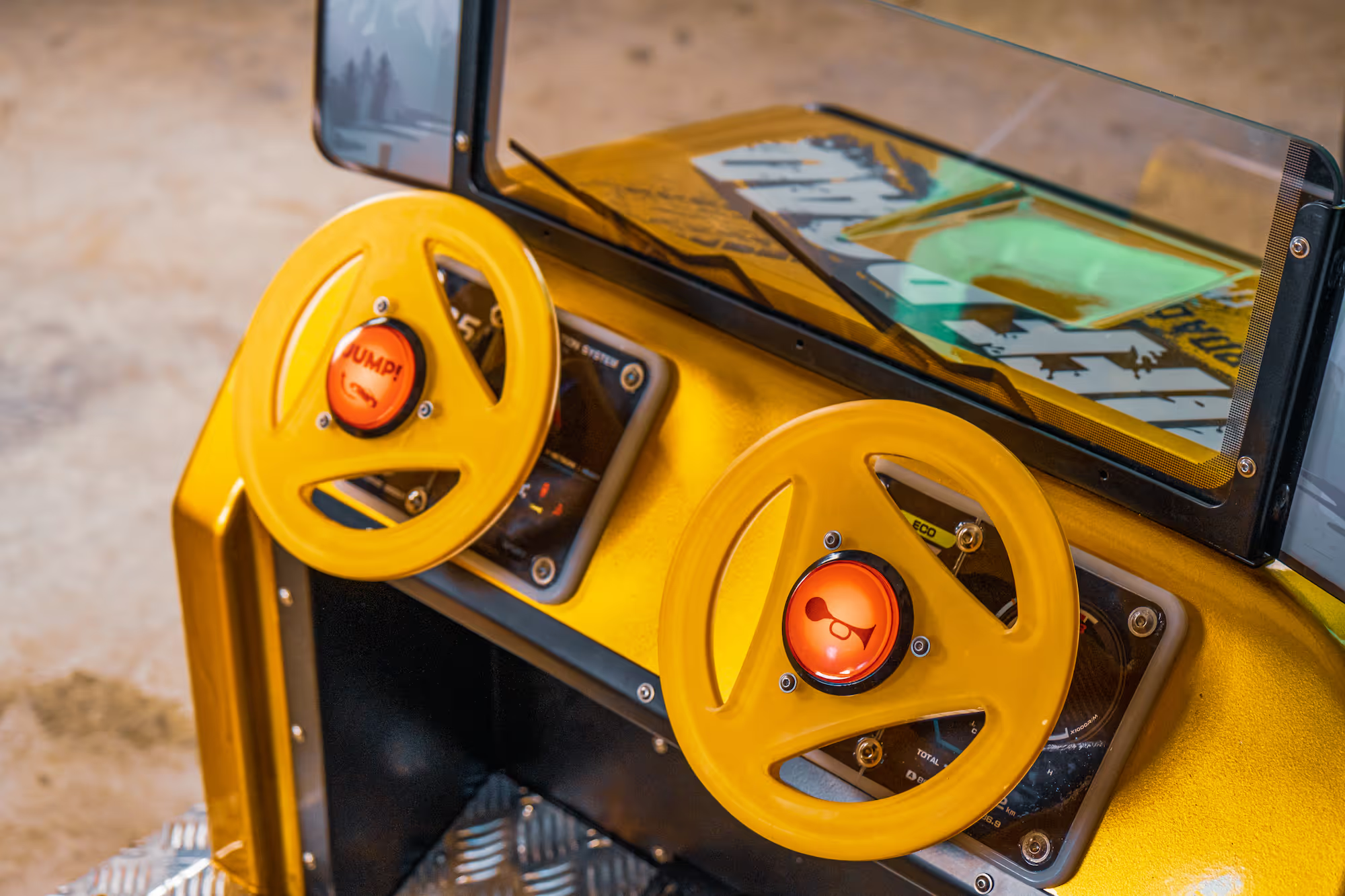 Carrito montable de monedas Jeep Off-Road, foto 3