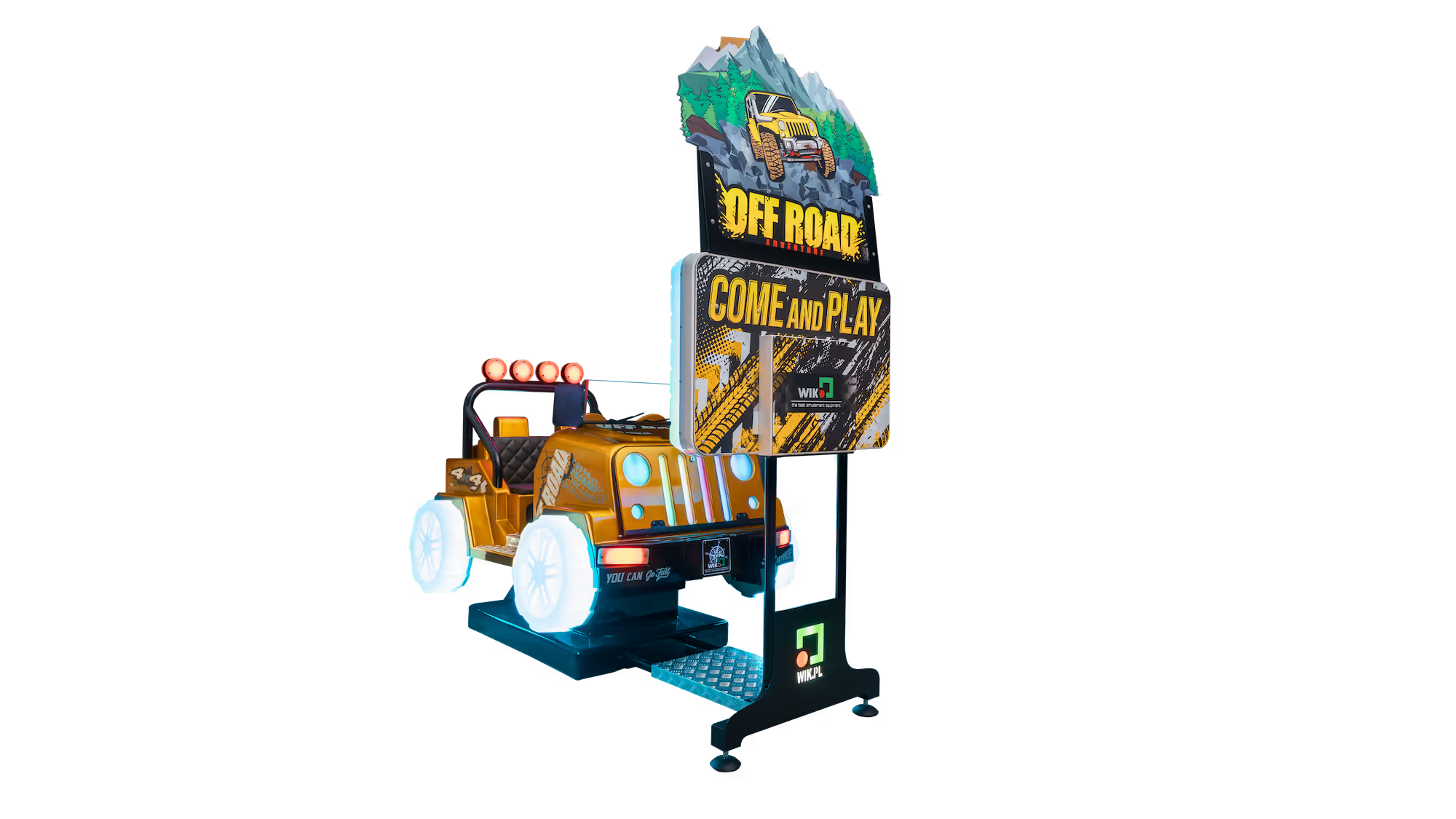 Carrito montable de monedas Jeep Off-Road, foto 4