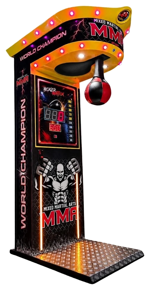 Boxer Matrix, máquina de boxeo con panel LED