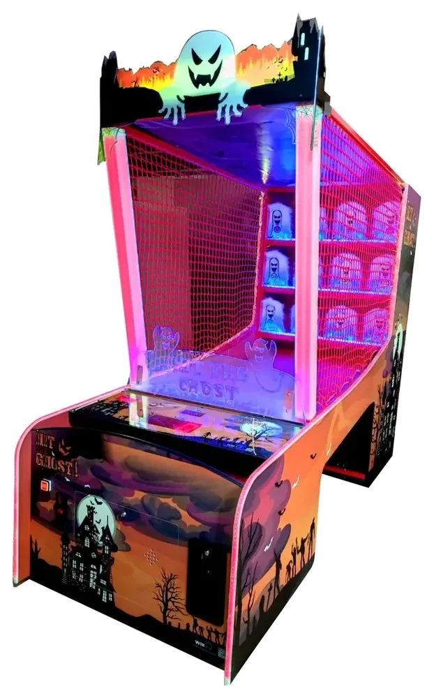 Máquina de tickets de lanzar bolas Hit The Ghost