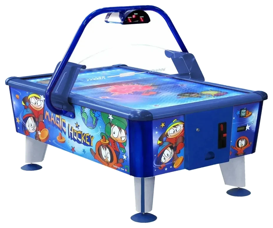 Air hockey de monedas para niños Magic